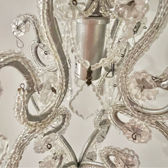 Hanging Chandelier Jewel Beaded Ceiling Pendant Light Shade - Picture 7 of 16